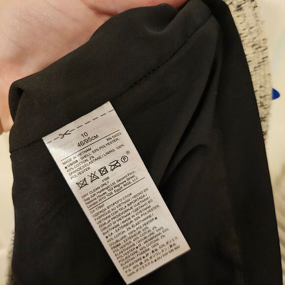 Banana Republic knee length tweed pencil skirt - Picture 3 of 4